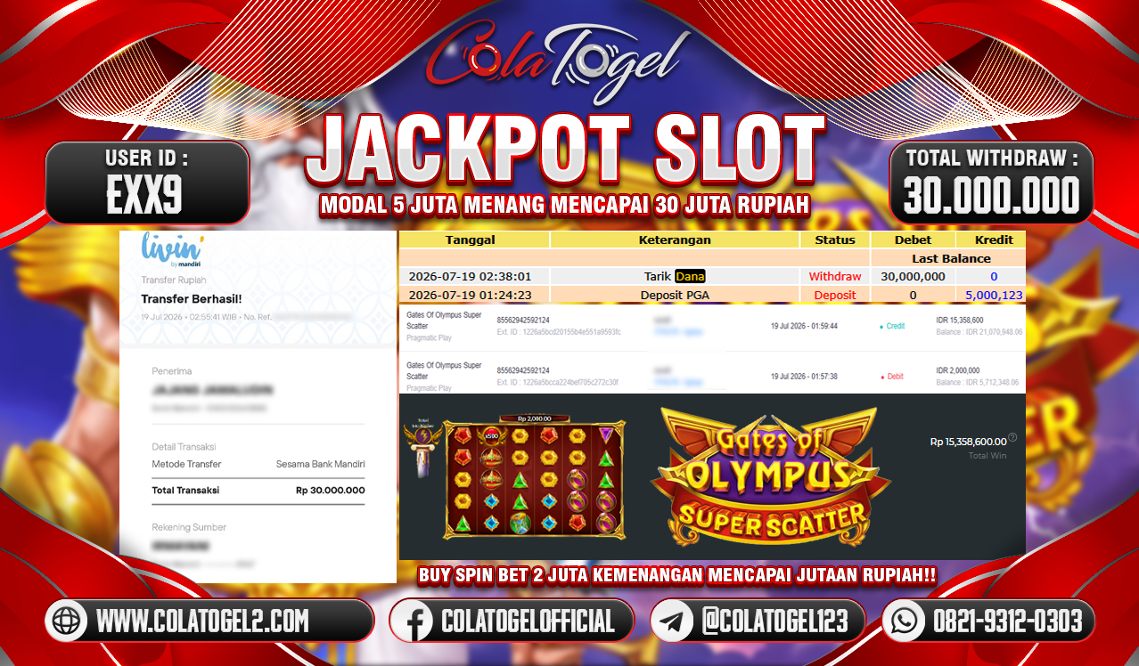 JACKPOT SLOT GACOR!!