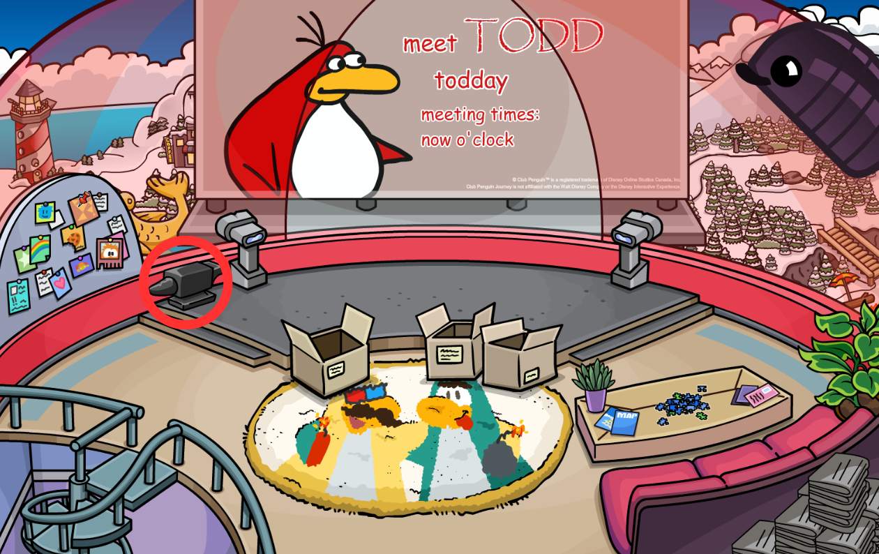 CPJourney April Fools 2026 Party Transformation Guide- Flat Penguin Transformation Location