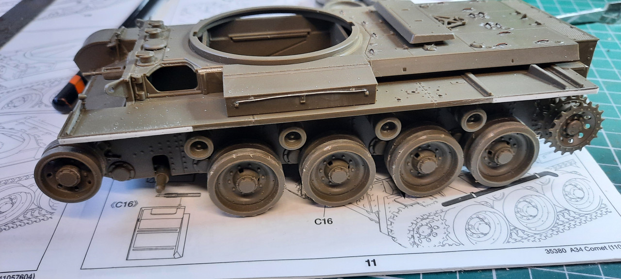 Tamiya 1/35 British Tank A34 Comet 35380