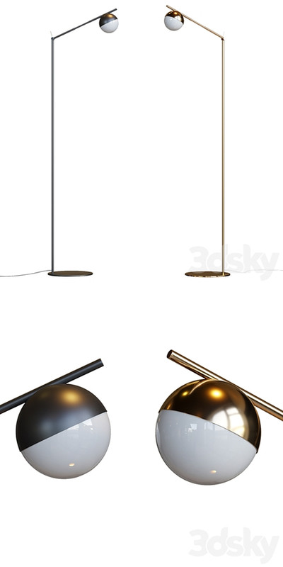 Contina Swing Arm Floor Lamp