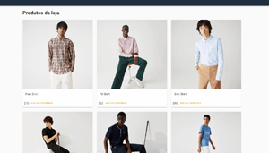 React / Next.js e-commerce
