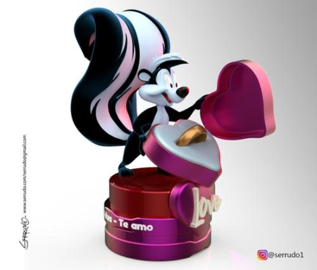 Pepe Le Pew – 3D Print Model