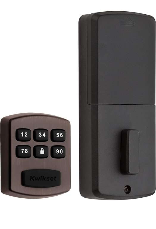 Amazon: Kwikset Model 905 Keyless Entry Electronic Touchpad Deadbolt, in Venetian Bronze 
