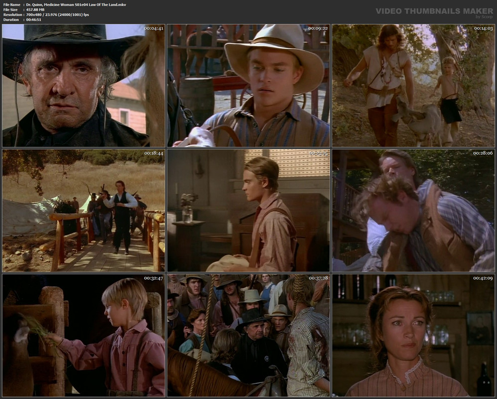 Dr. Quinn, Medicine Woman S01e04 Law Of The Land.mkv