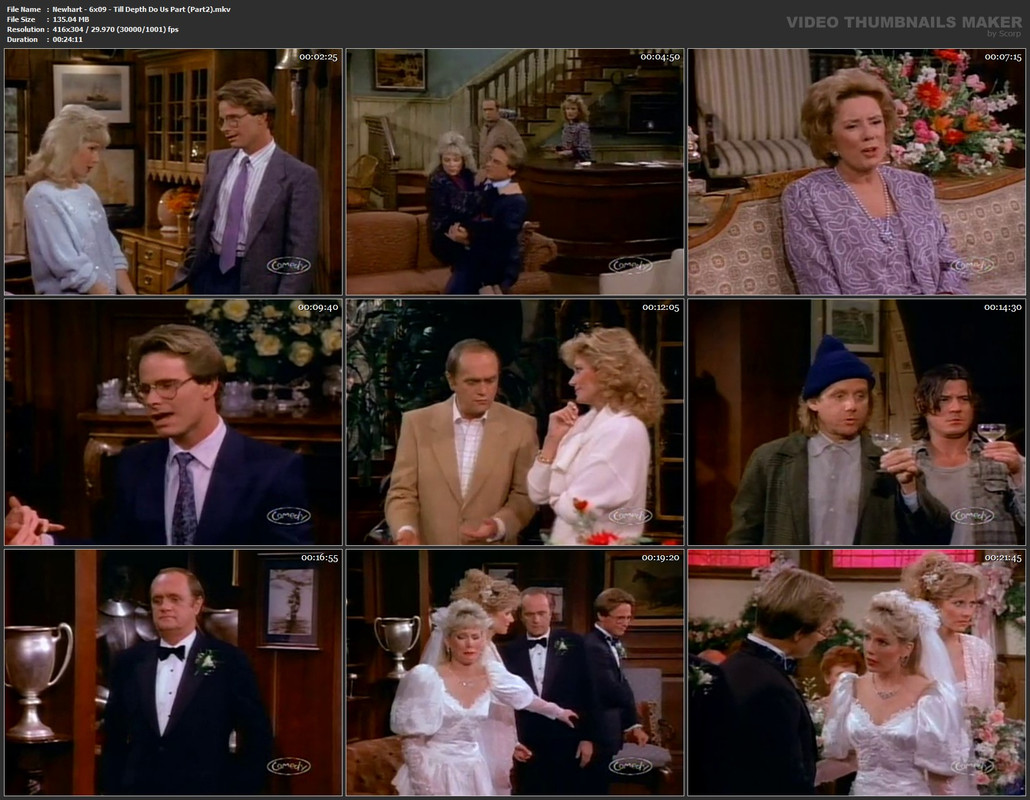 Newhart - 6x09 - Till Depth Do Us Part (Part2).mkv