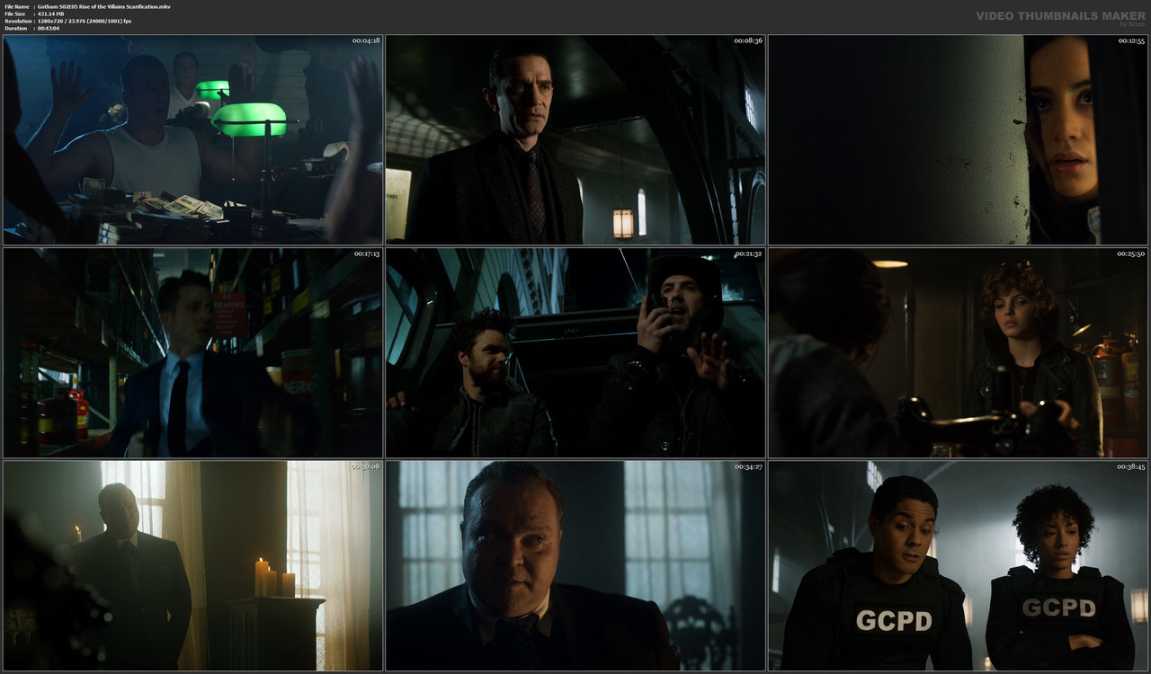 Gotham S02E05 Rise of the Villains Scarification.mkv