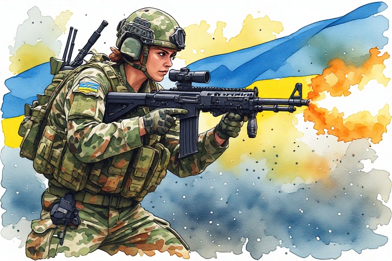 Ukrainian-women-soldier-in-att-(1)