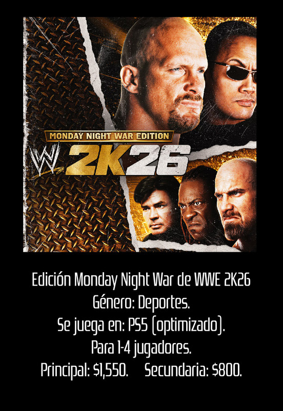 Edición Monday Night War de WWE 2K26