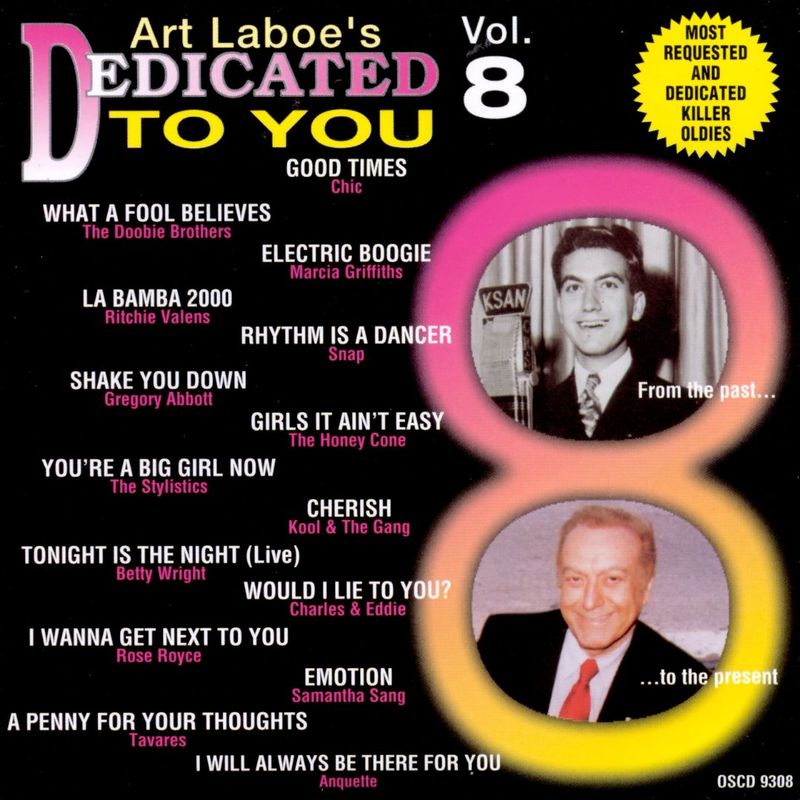 Art Laboe's Dedicated to You, Vol. 8Front