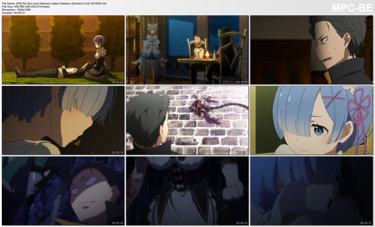 [HR] Re Zero kara Hajimeru Isekai Seikatsu (Director's Cut) S01E