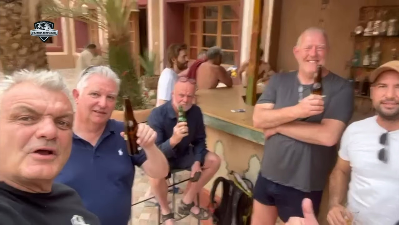 Screenshot from Raw Bikes YouTube video
