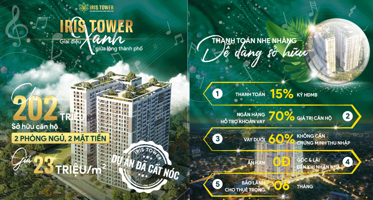 Tiện ích nôi khu Parkview Iris Tower