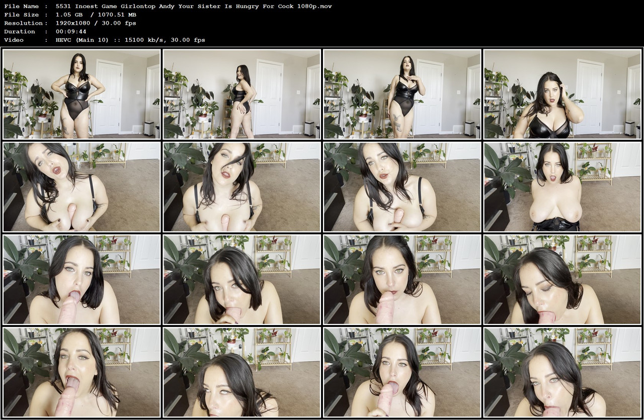 5531 Incest Game Girlontop Andy Your Sister Is Hungry For Cock 1080p mov