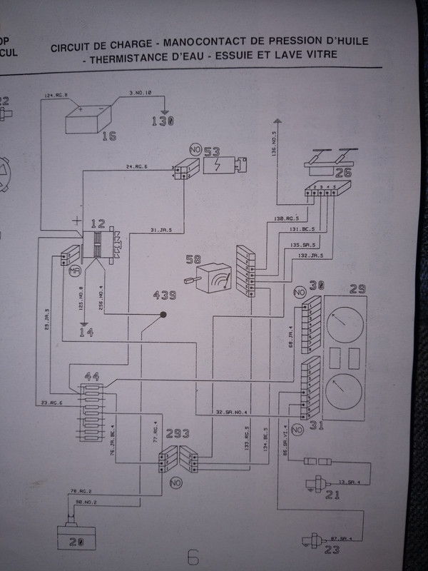 Schéma électrique de charge