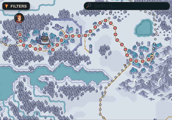 The new routing system improves the visualization of connections between elements on the map, making it appear more natural.