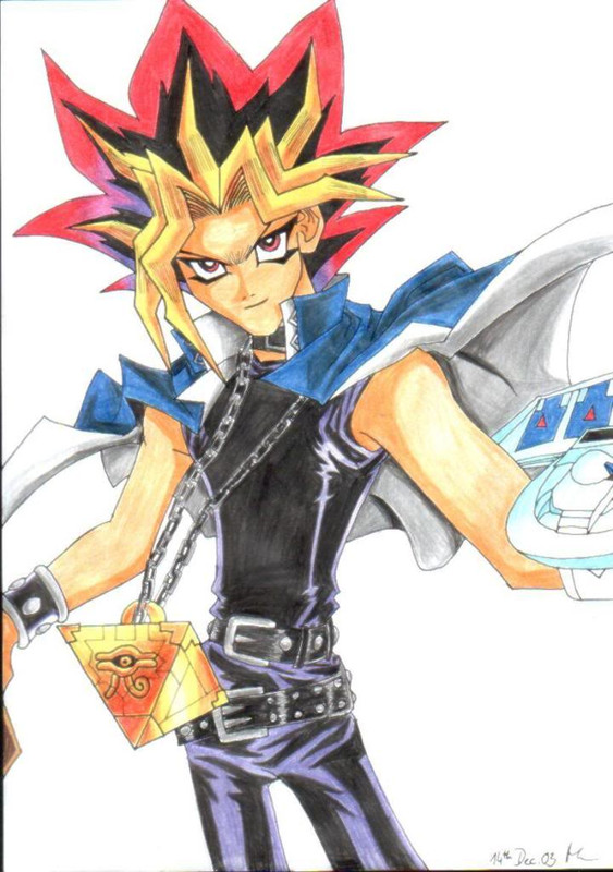 Hình vẽ Atemu (Yami Yugi) bộ YugiOh (vua trò chơi) - Page 5 1_Atemp_429