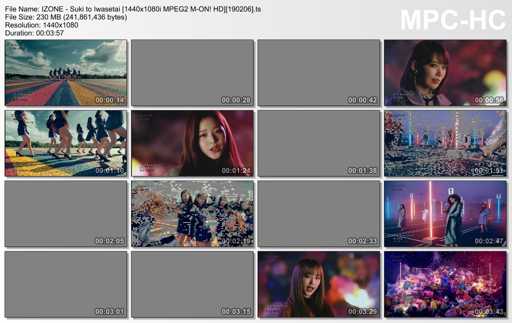 IZONE - Suki to Iwasetai [1440x1080i MPEG2 M-ON! HD][190206].ts_