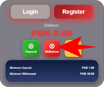 Withdraw On PAPAU77