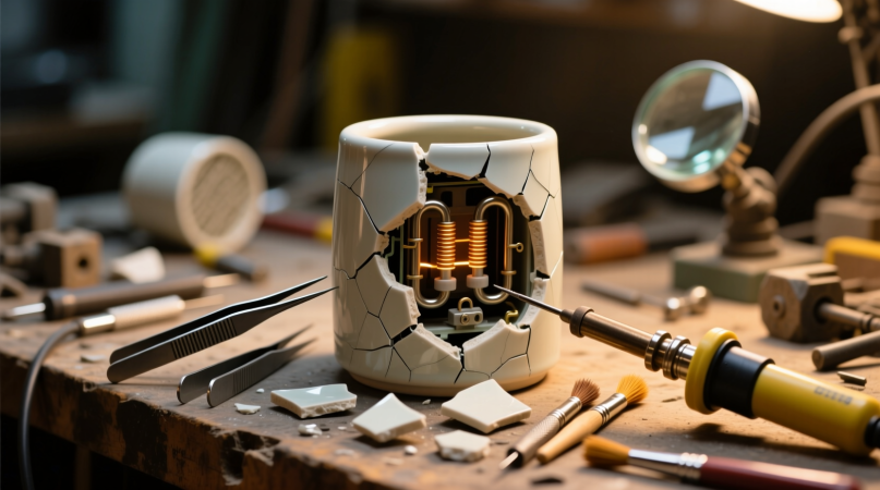 Ремонт керамического обогревателя