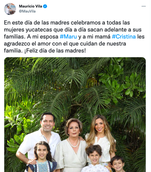 Políticos celebran el Día de las Madres en México