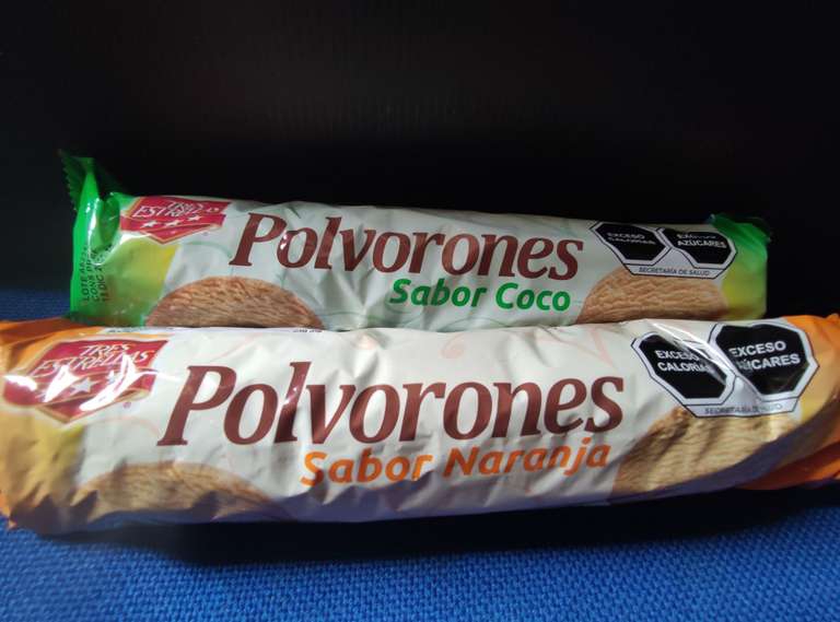 Chedraui: Polvorones tres estrellas.