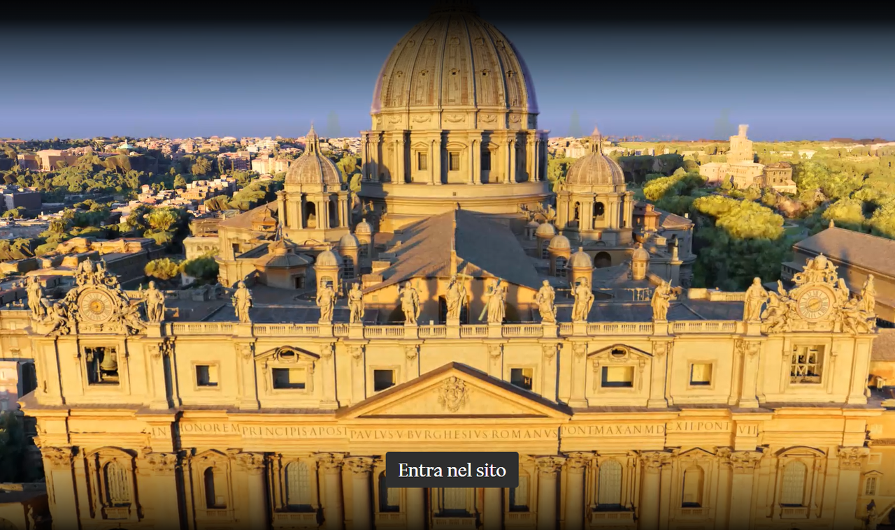 El Vaticano y Microsoft crean una Basílica de San Pedro generada por IA