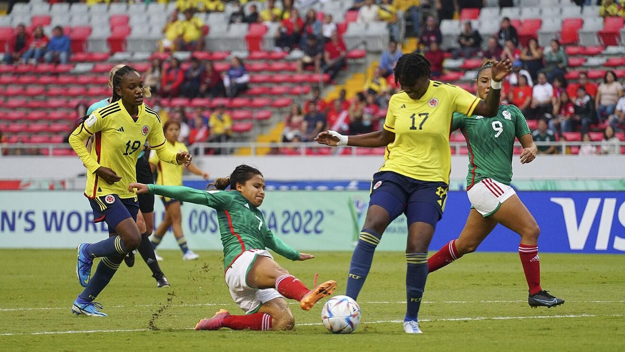 México empató con Colombia en el Mundial Femenil Sub-20 