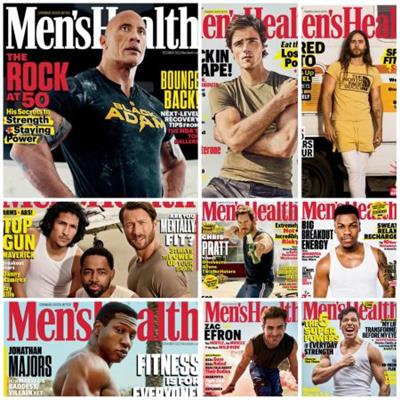 Men's Health USA - 2022 Full Year Issues  Collection