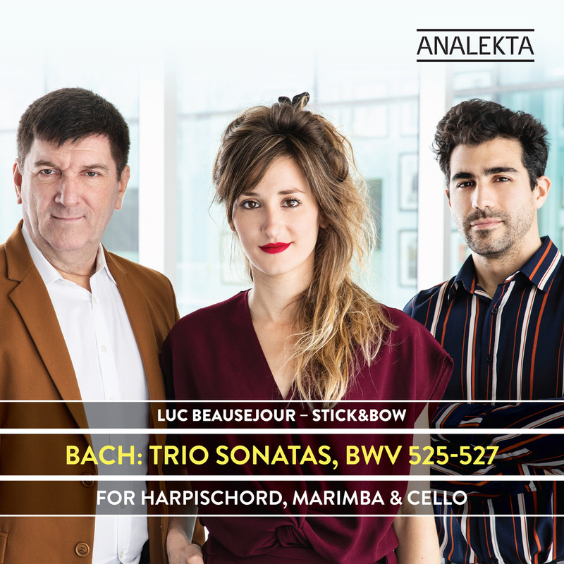 Luc Beausejour – Bach – Trio Sonatas, BWV 525-527 for Harpsichord, Marimba & Cello (2021) [FLAC 24bit/192kHz]