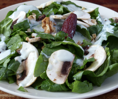 Ensalada de champiñones