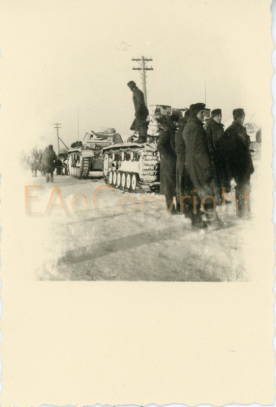 Panzer III Tank Kämpfe Russland Panzerdivision W