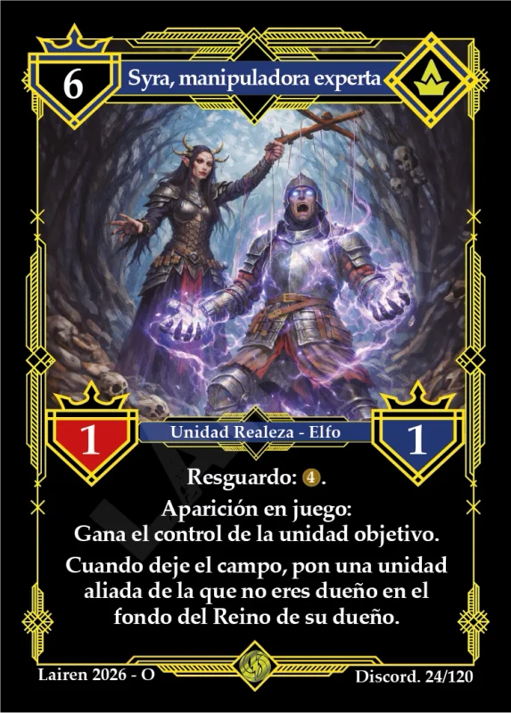 SYRA, MANIPULADORA EXPERTA