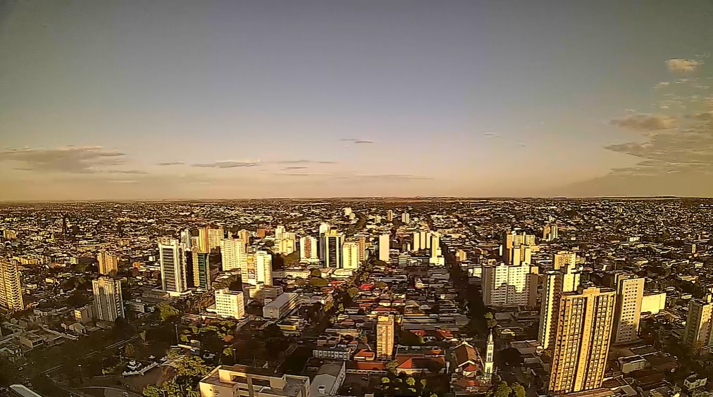 Campo Grande nesta manhã de terça-feirea