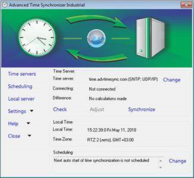 Advanced Time Synchronizer Industrial 4.3 Build 810 Multilingual