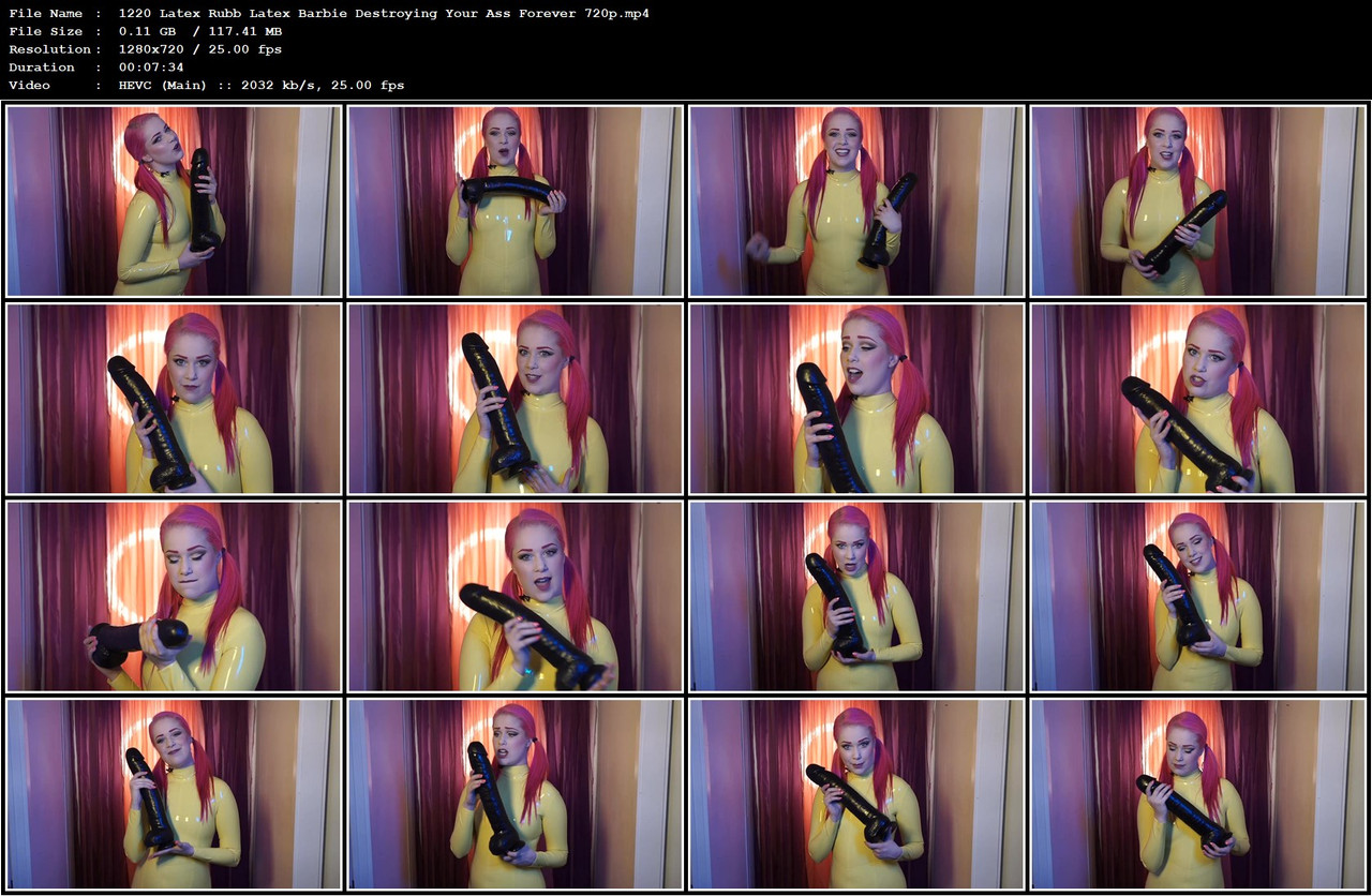 1220 Latex Rubb Latex Barbie Destroying Your Ass Forever 720p mp4