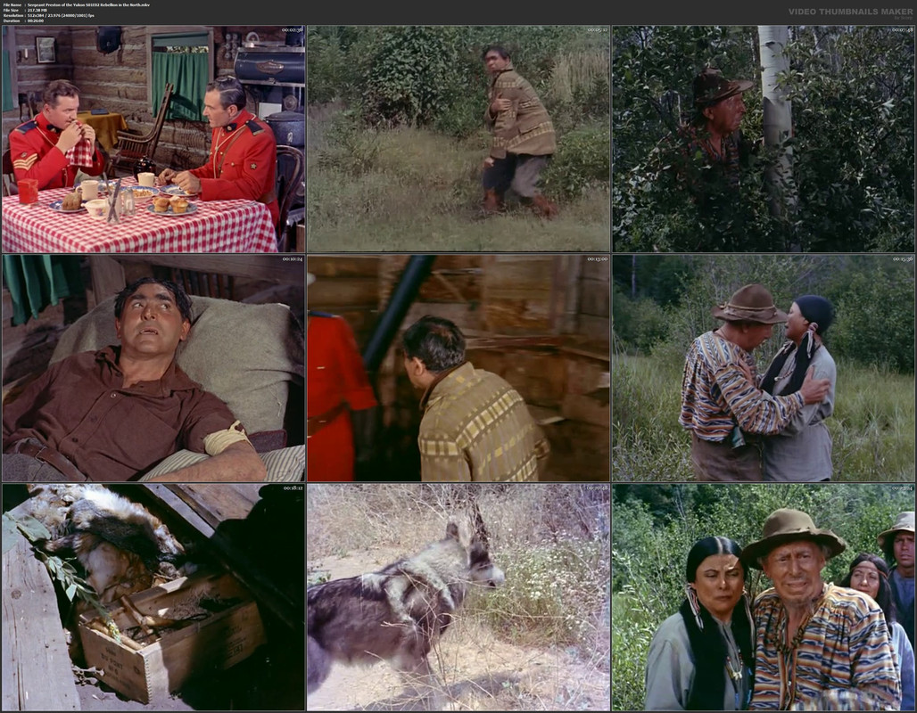 Sergeant Preston of the Yukon S01E02 Rebellion in the North.mkv