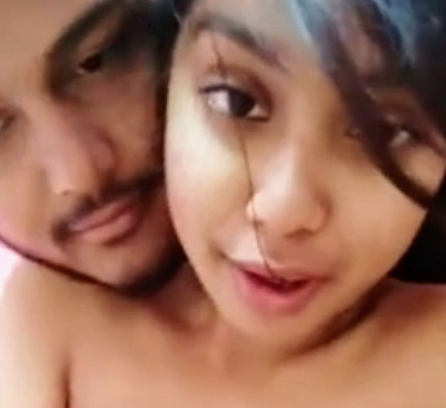 Cute indian couple boyfriend sucking her boobs exclusive