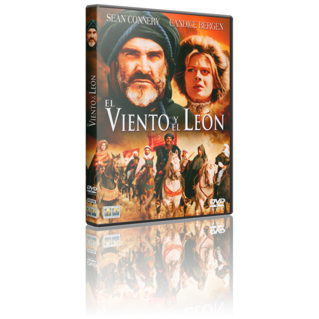 Portada - El Viento y el León [DVD9 Full][Pal][Cast/Ing/Fra/Ale/Ita][Aventuras][1975]