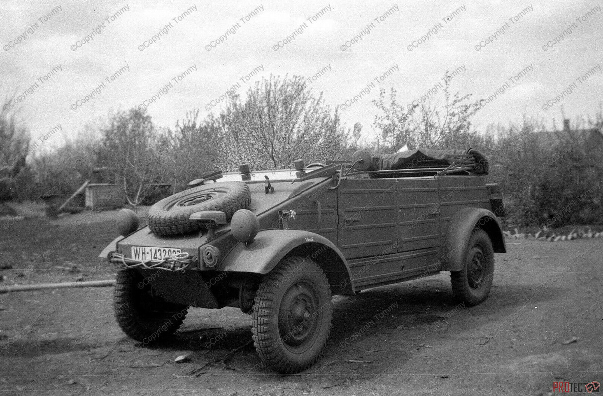 foto Front ostfront VW Kübelwagen Kennung