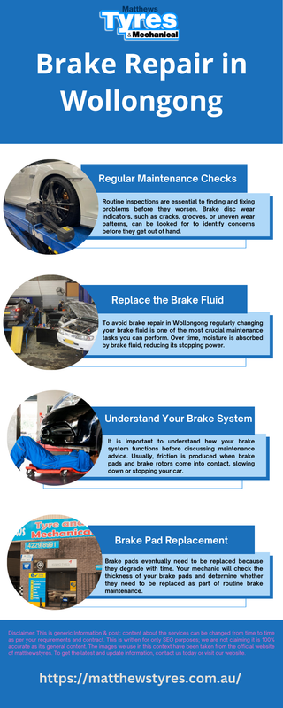 Brake Repair in Wollongong — Postimages