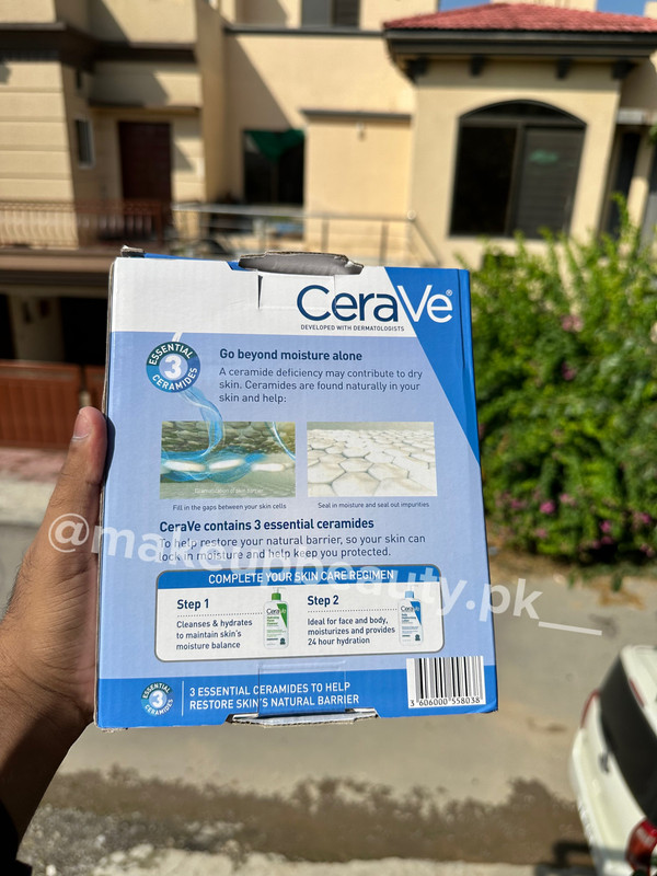 CeraVe Duo Box featuring the Daily Moisturizing Lotion and Hydrating Facial Cleanser, 355 ML each Bottle both made in the New york USA 🇺🇸. - image 2