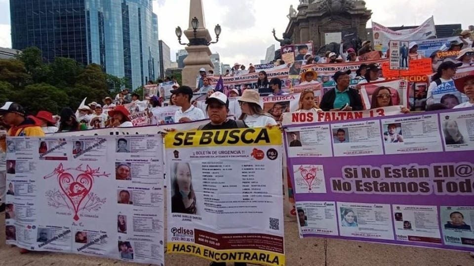México: Familias exigen justicia por los desaparecidos a nivel nacional