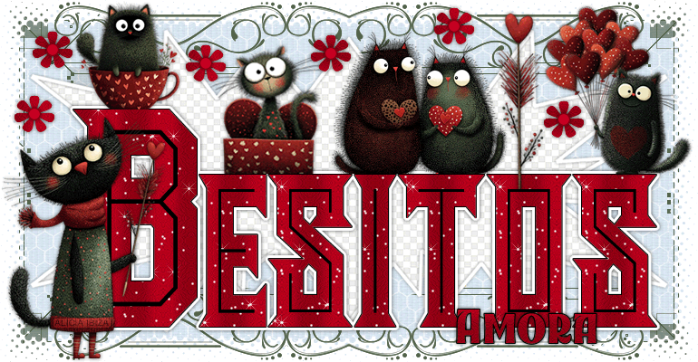 Besos Gatti Innamorati amora