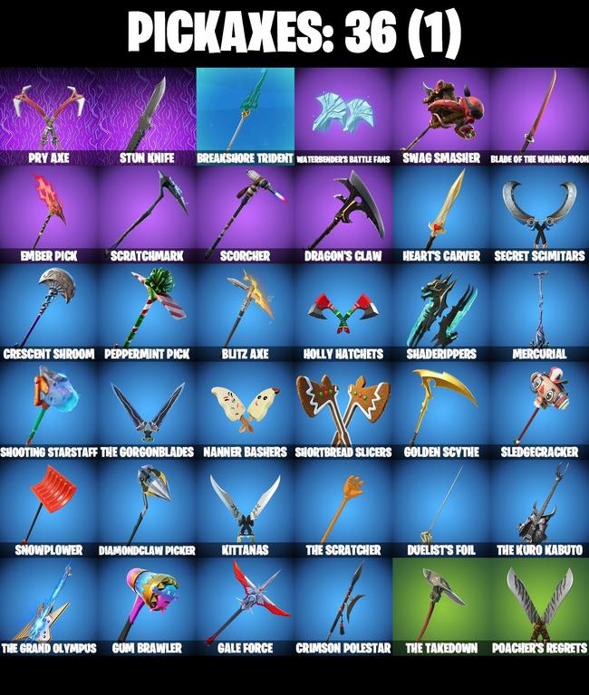 pickaxes comp