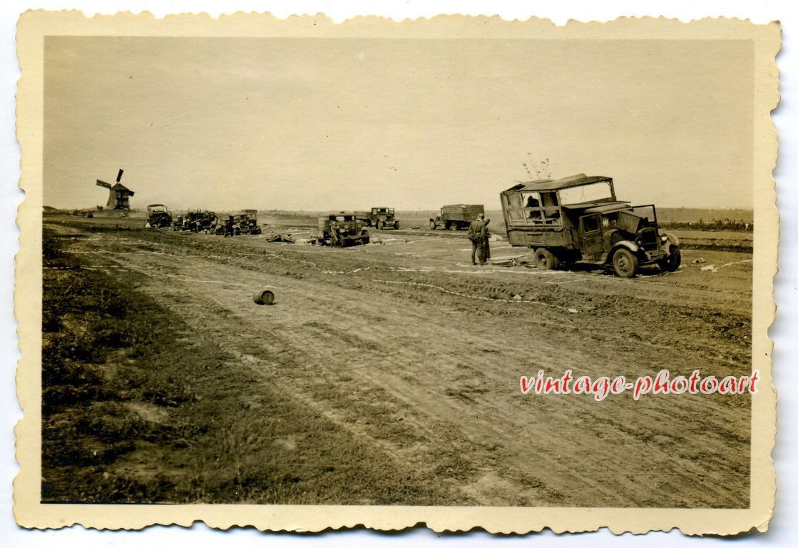 WK2 Ostfront Russland Windmühle windmill Rollbah