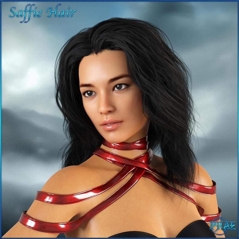 Prae-Saffie Hair For G8 G9 Daz