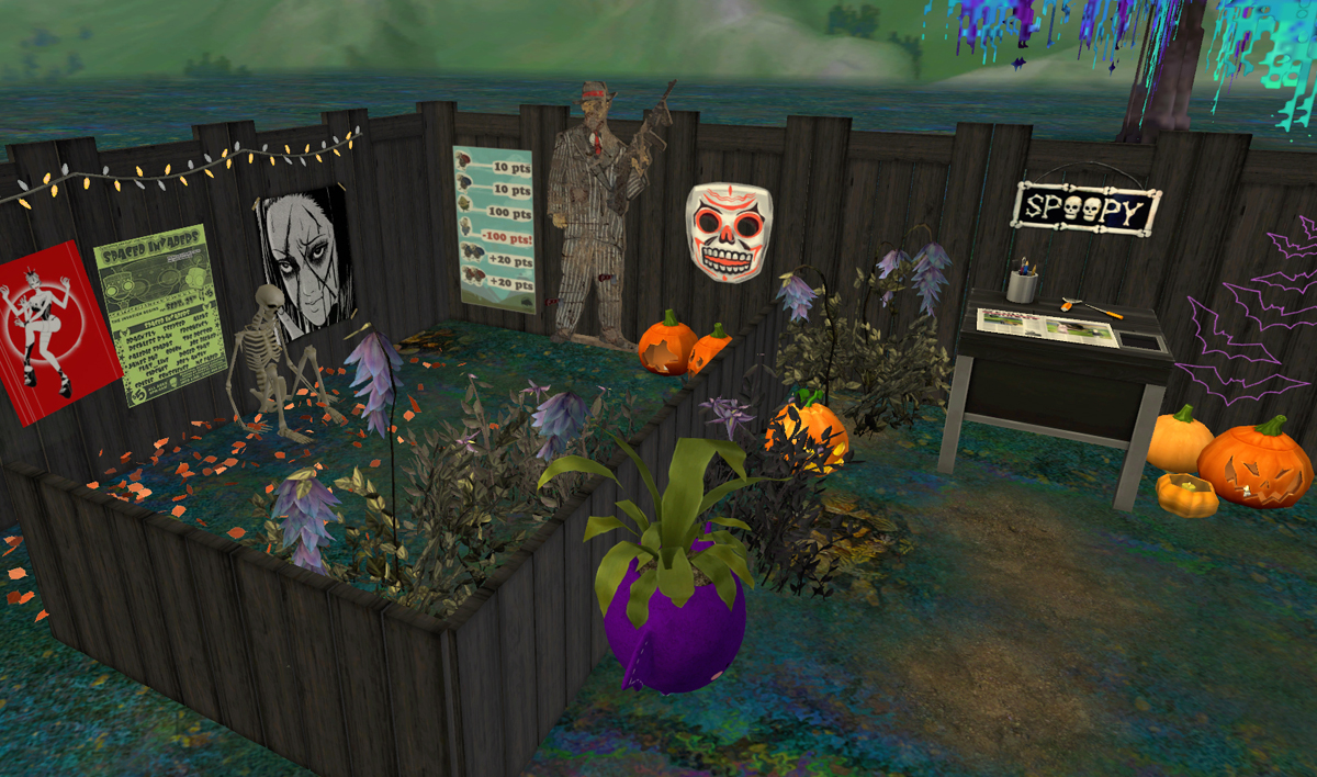 Halloween pool party lot preview 9