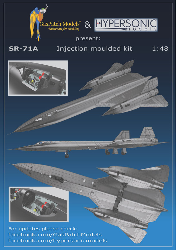 新品プラモデル 1/48 SR-71A アフターバーナー 開状態 レベル用