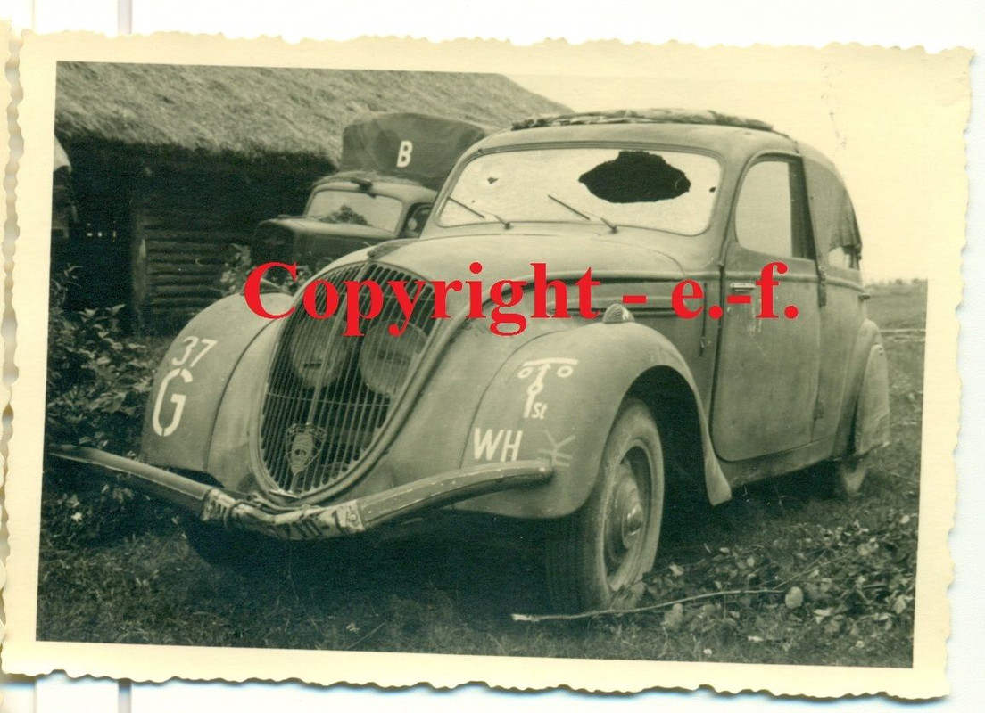 FOTO - 17.Panzer-Division - FAHRZEUG  KÜBELWAGEN