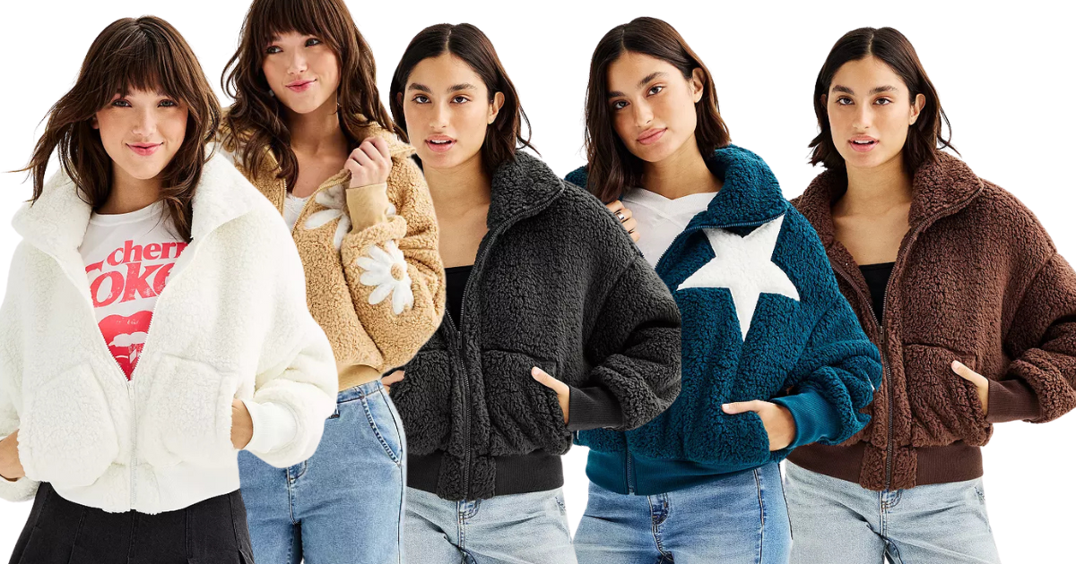 Cozy Up in Style: Sherpa Teddy Full Zip Jackets for Cozy Up in Style: Sherpa Teddy Full Zip Jackets for